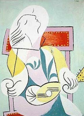 Woman with Mandolin