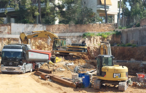 Ξεκίνησαν και πάλι οι εργασίες ανέγερσης του νέου Δημαρχιακού Μεγάρου 
