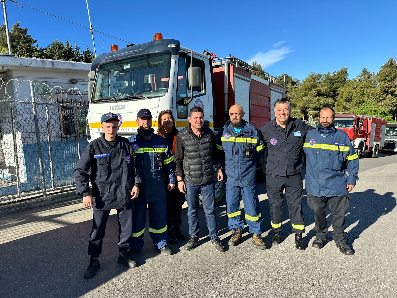 Συμμετοχή του Δήμου Αγίας Παρασκευής στην άσκηση πεδίου δασικής πυρκαγιάς «ΑΙΝΕΙΑΣ 2024», στον Υμηττό