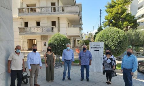 ΣΥΝΑΝΤΗΣΗ ΔΗΜΑΡΧΟΥ ΑΓΙΑΣ ΠΑΡΑΣΚΕΥΗΣ  ΜΕ ΑΝΤΙΠΡΟΣΩΠΕΙΑ ΔΗΜΟΤΩΝ ΑΡΜΕΝΙΚΗΣ ΚΑΤΑΓΩΓΗΣ