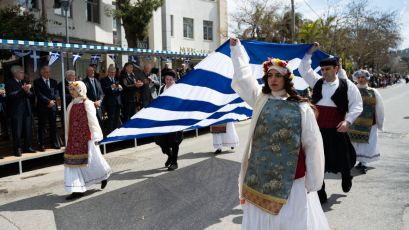 Mε λαμπρότητα και τη θερμή συμμετοχή των πολιτών πραγματοποιήθηκαν οι εορταστικές εκδηλώσεις του Δήμου για την εθνική επέτειο της 25ης Μαρτίου